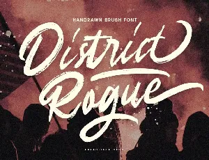 District Rogue font