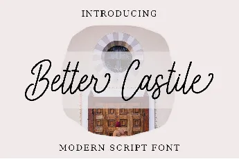 Better Castile Demo font