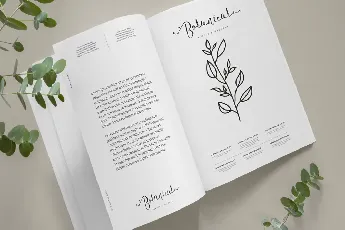 Median Florets Demo font