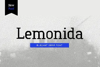 Lemonida font