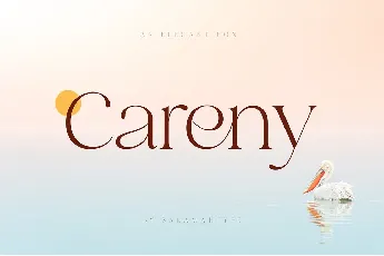 Careny font