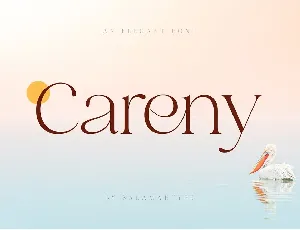 Careny font