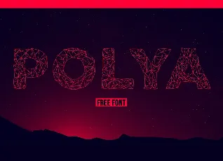 POLYA Regular font