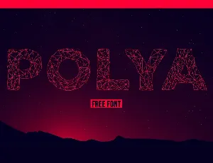 POLYA Regular font