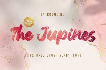 The Jupines font