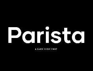 Parista font