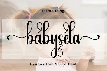 Baby Sela font