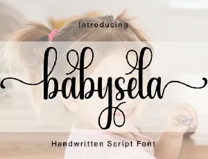 Baby Sela font