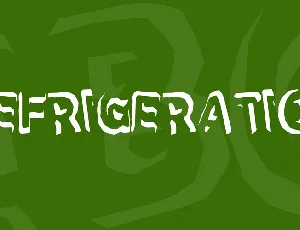 Refrigeration font