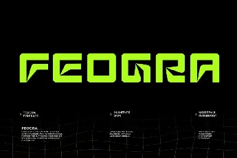 Feogra font