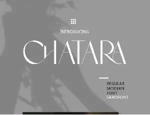 Chatara font