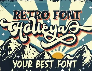 Holicya Script font