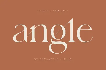 Angle font