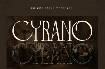 Cyrano font