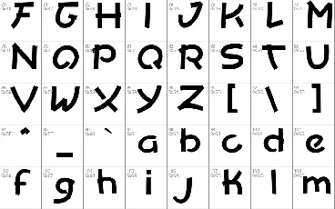 Yoruka font