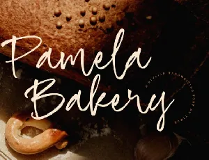 Pamela Bakery font