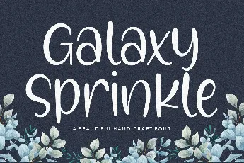 Galaxy Sprinkle font