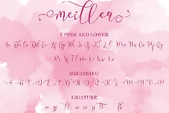 Meillea font