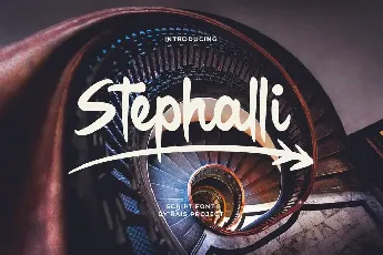 Stephalli Demo font