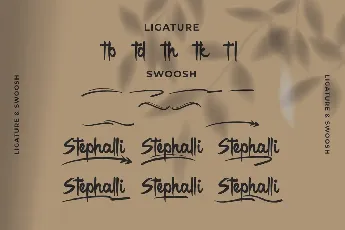 Stephalli Demo font