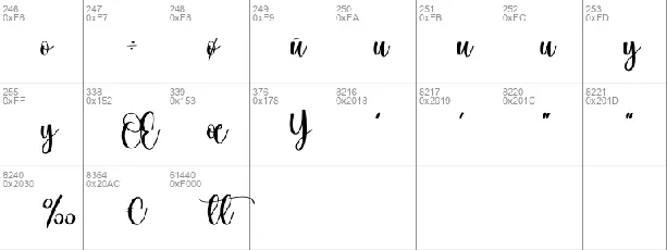 Hello Amellia font