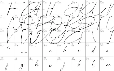 Bellogia Signature font