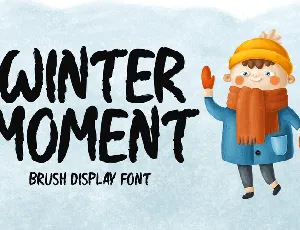 Winter Moment font