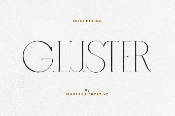 Gluster font