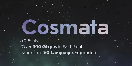 Cosmata font