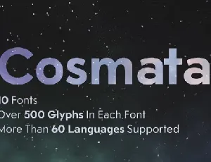 Cosmata font