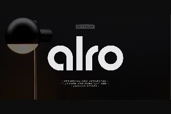 Alro font