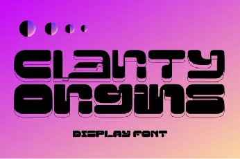 Clarity Origins font