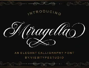 Miragella font