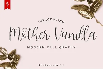 Mother Vanilla font