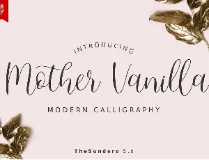 Mother Vanilla font