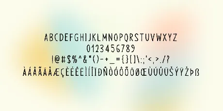 Long Wink font