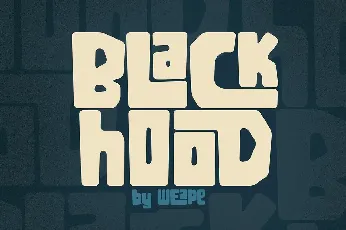 Blackhood font