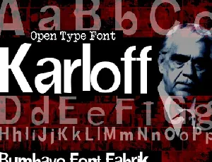 Karloff font