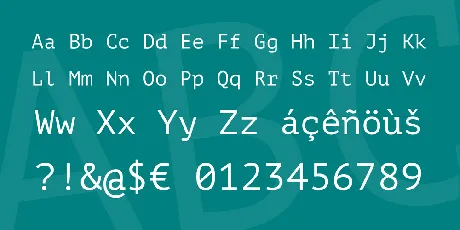 PT Mono font