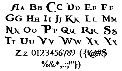 BlackPearl font