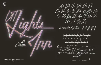 UT Ligths Inn Demo font