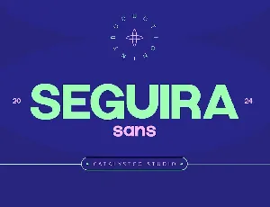 Seguira Sans font