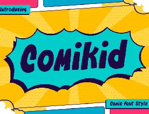 Comikid font