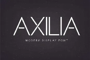 Axilia font