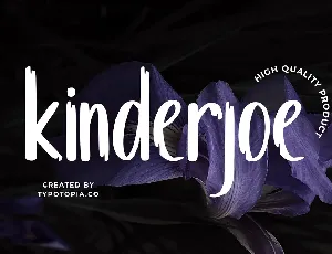 Kinderjoe font