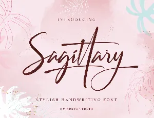 Sagittary Demo font