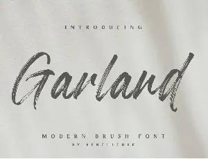 Garland font