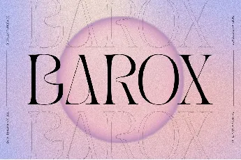 Barox - Demo Version font