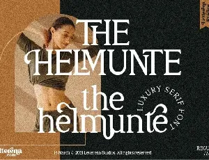 The Helmunte Serif font