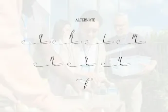 Charitable Script font